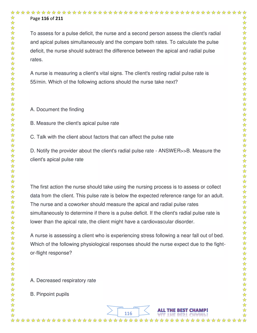 ATI Fundamentals Proctored Exam Test Bank - Page 20