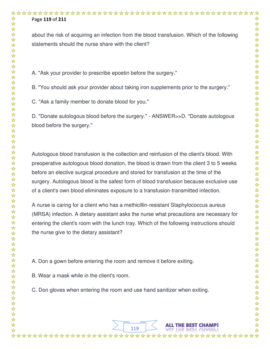 ATI Fundamentals Proctored Exam Test Bank - Page 23
