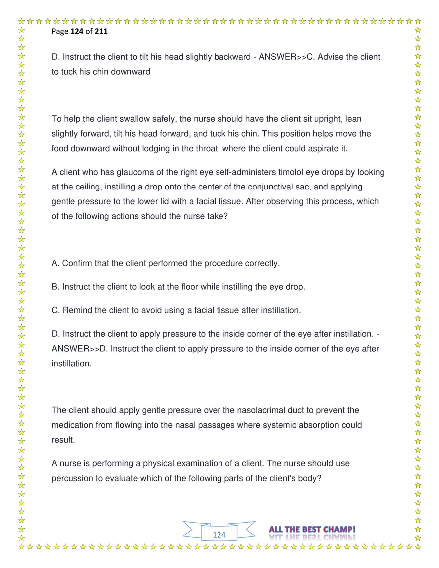 ATI Fundamentals Proctored Exam Test Bank - Page 29
