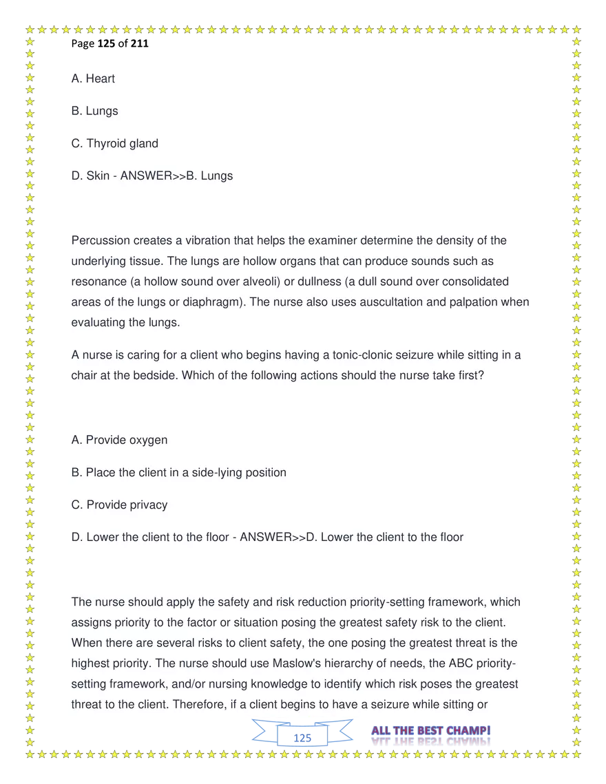 ATI Fundamentals Proctored Exam Test Bank - Page 30