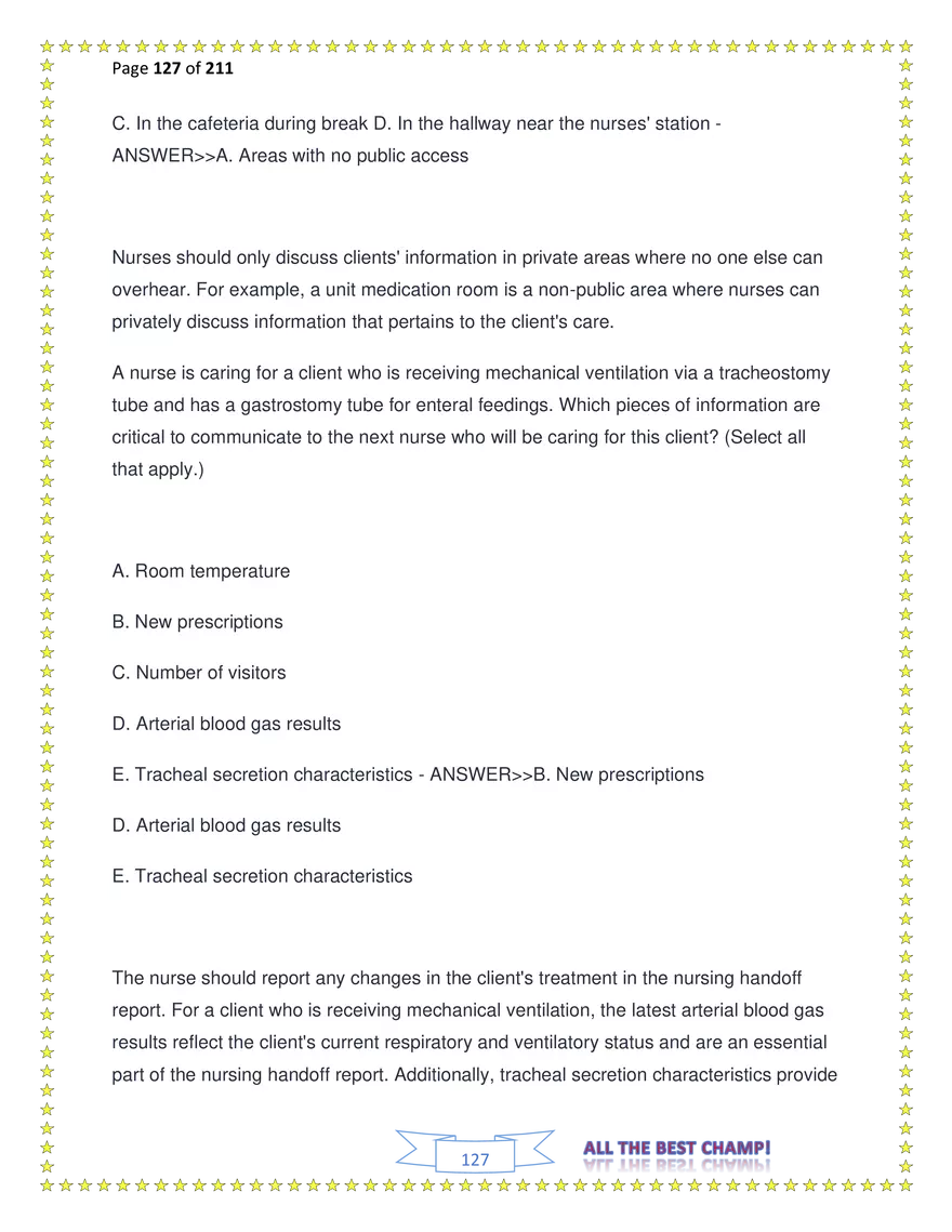 ATI Fundamentals Proctored Exam Test Bank - Page 32
