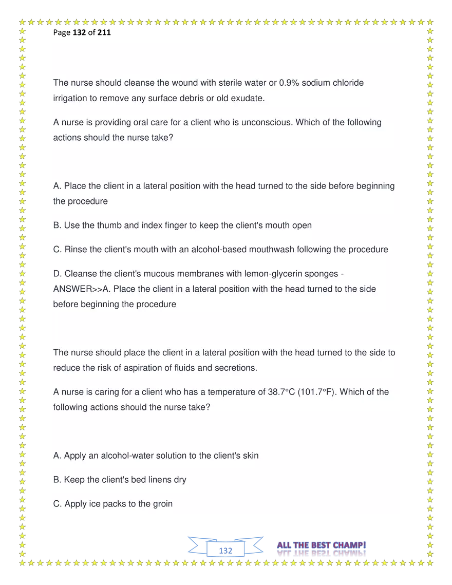 ATI Fundamentals Proctored Exam Test Bank - Page 38