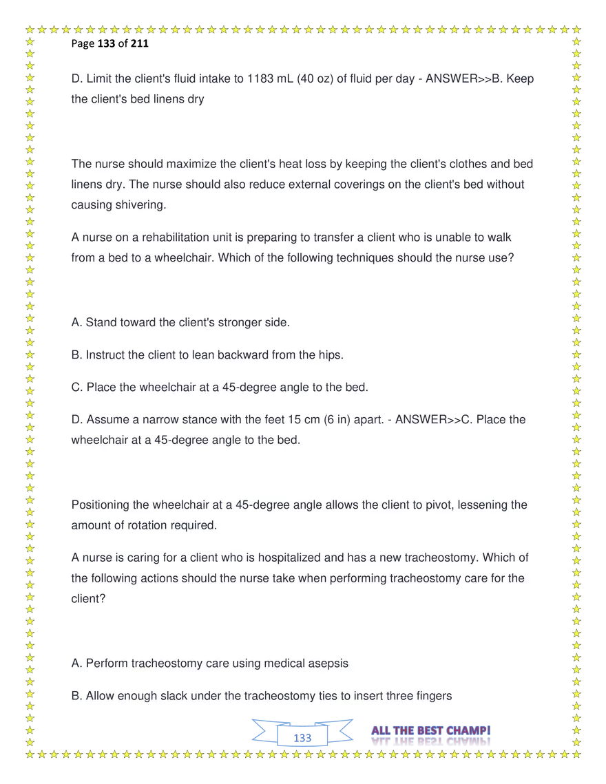 ATI Fundamentals Proctored Exam Test Bank - Page 39