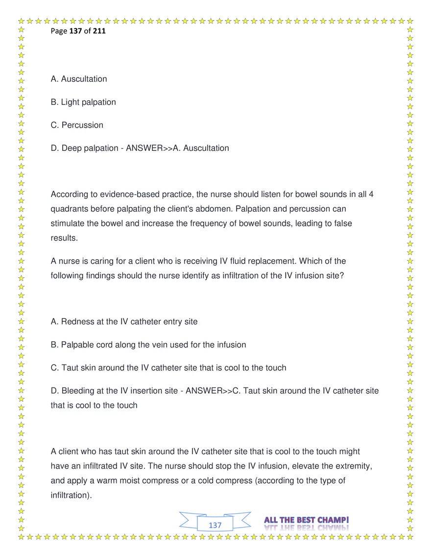 ATI Fundamentals Proctored Exam Test Bank - Page 43