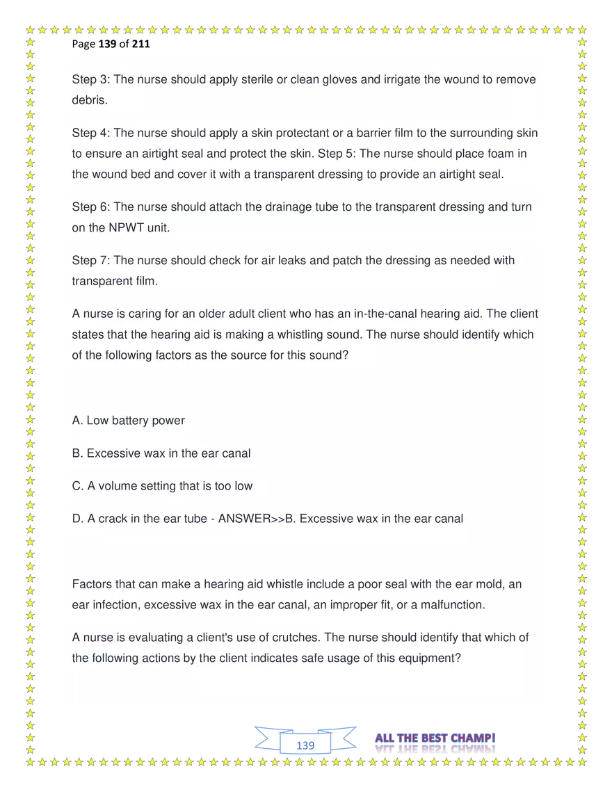 ATI Fundamentals Proctored Exam Test Bank - Page 45