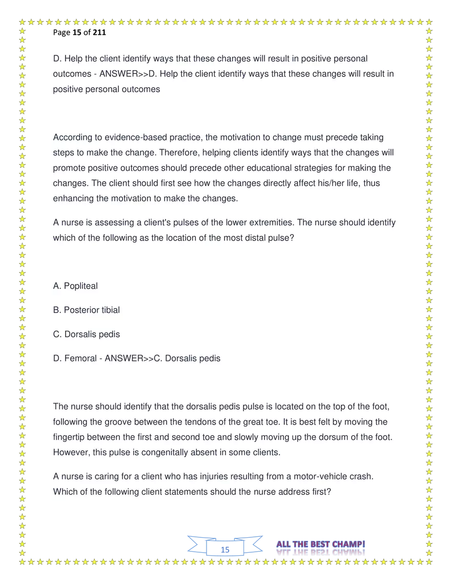 ATI Fundamentals Proctored Exam Test Bank - Page 47
