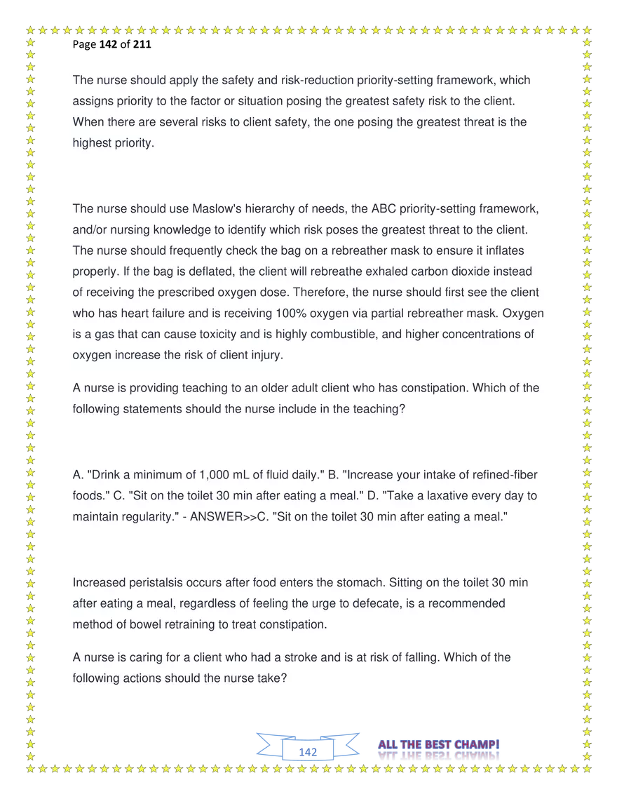 ATI Fundamentals Proctored Exam Test Bank - Page 49