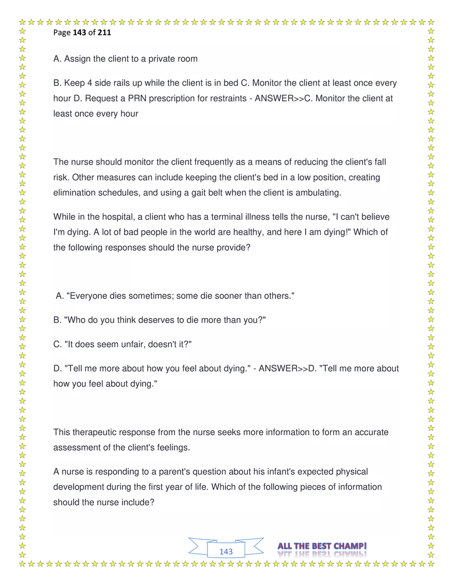ATI Fundamentals Proctored Exam Test Bank - Page 50
