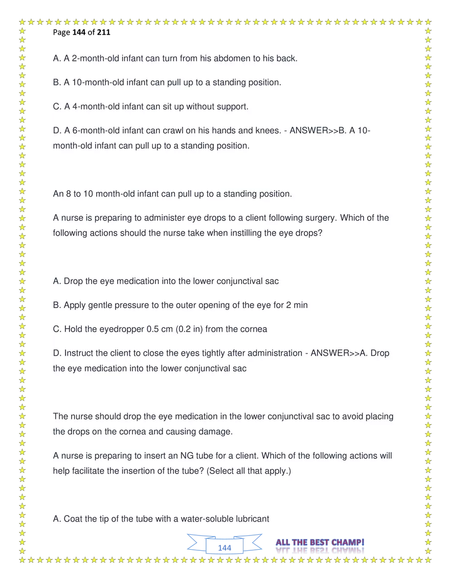 ATI Fundamentals Proctored Exam Test Bank - Page 51