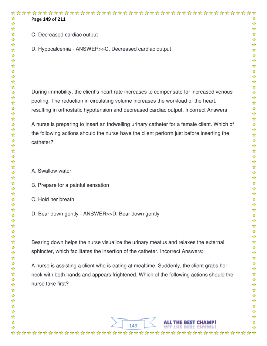 ATI Fundamentals Proctored Exam Test Bank - Page 56