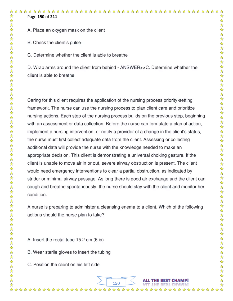 ATI Fundamentals Proctored Exam Test Bank - Page 57