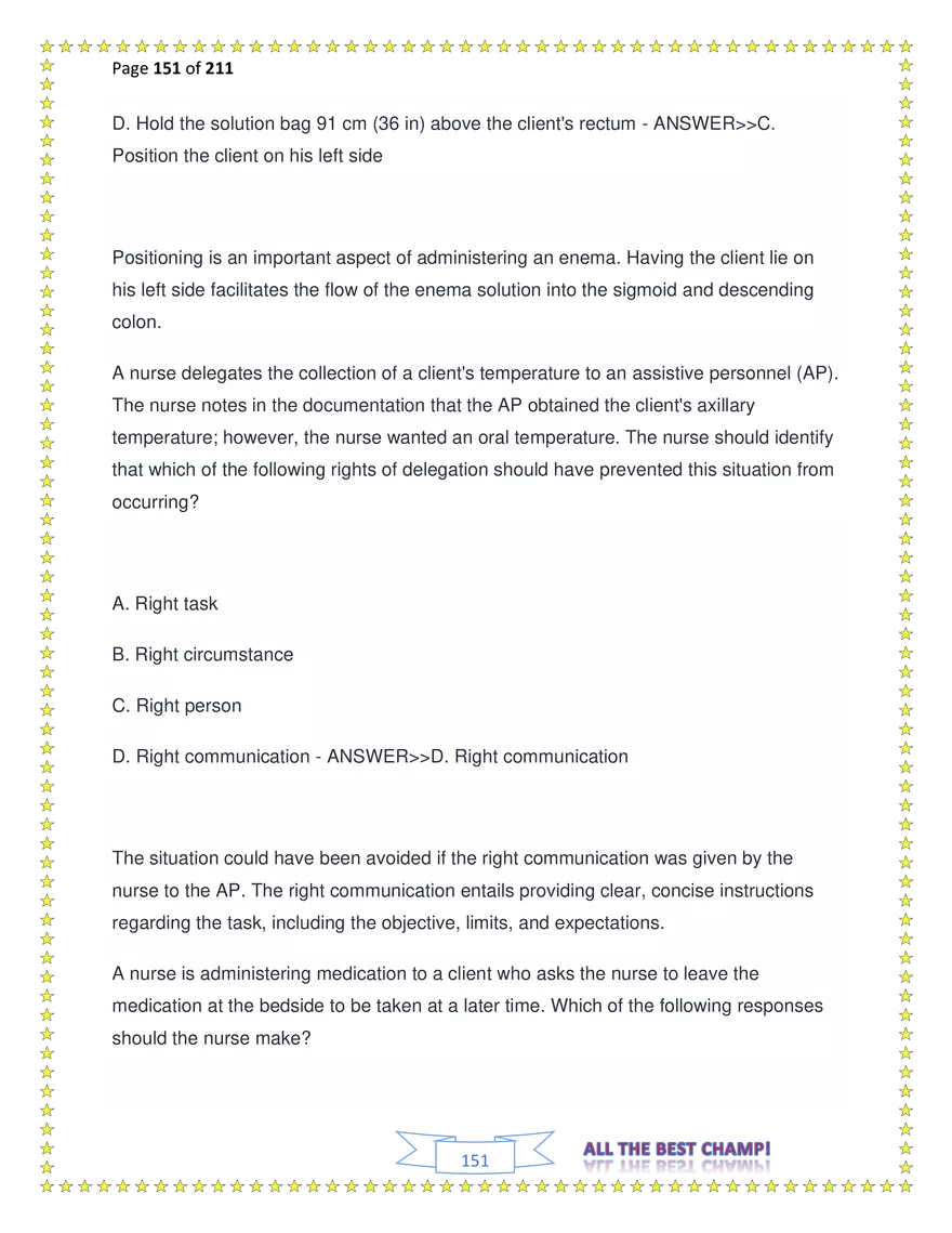 ATI Fundamentals Proctored Exam Test Bank - Page 59