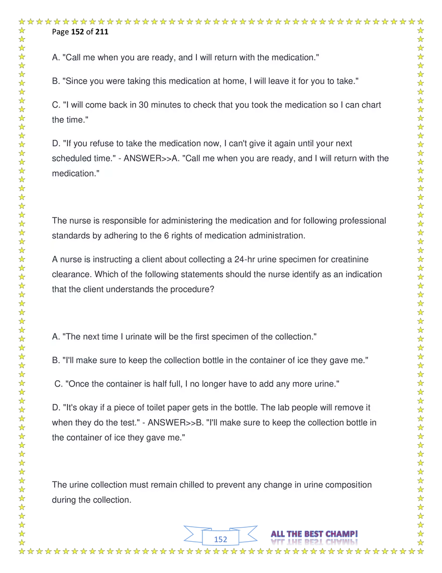 ATI Fundamentals Proctored Exam Test Bank - Page 60