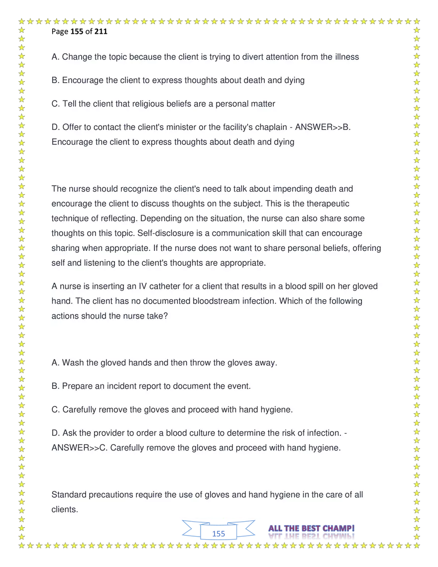ATI Fundamentals Proctored Exam Test Bank - Page 63