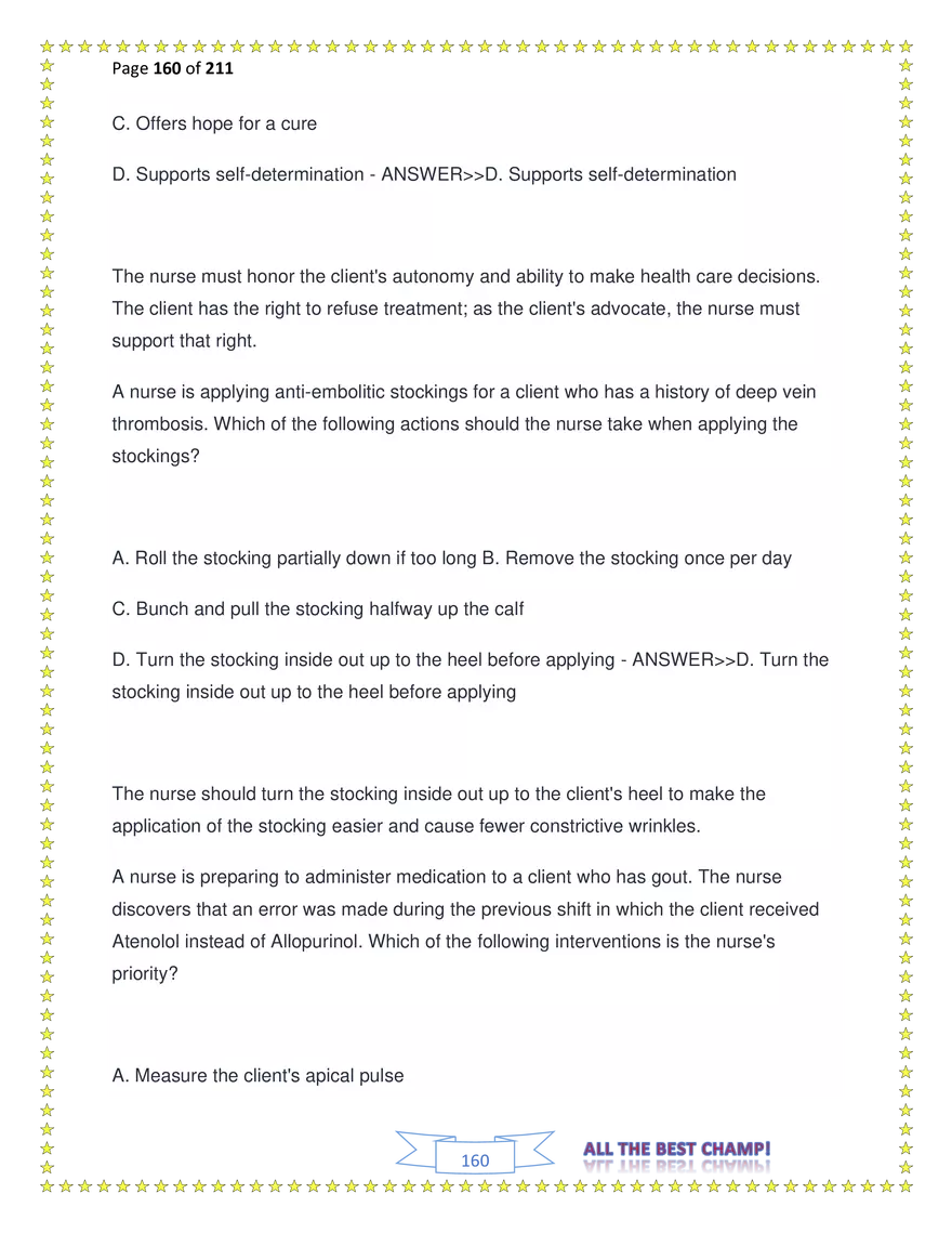 ATI Fundamentals Proctored Exam Test Bank - Page 68