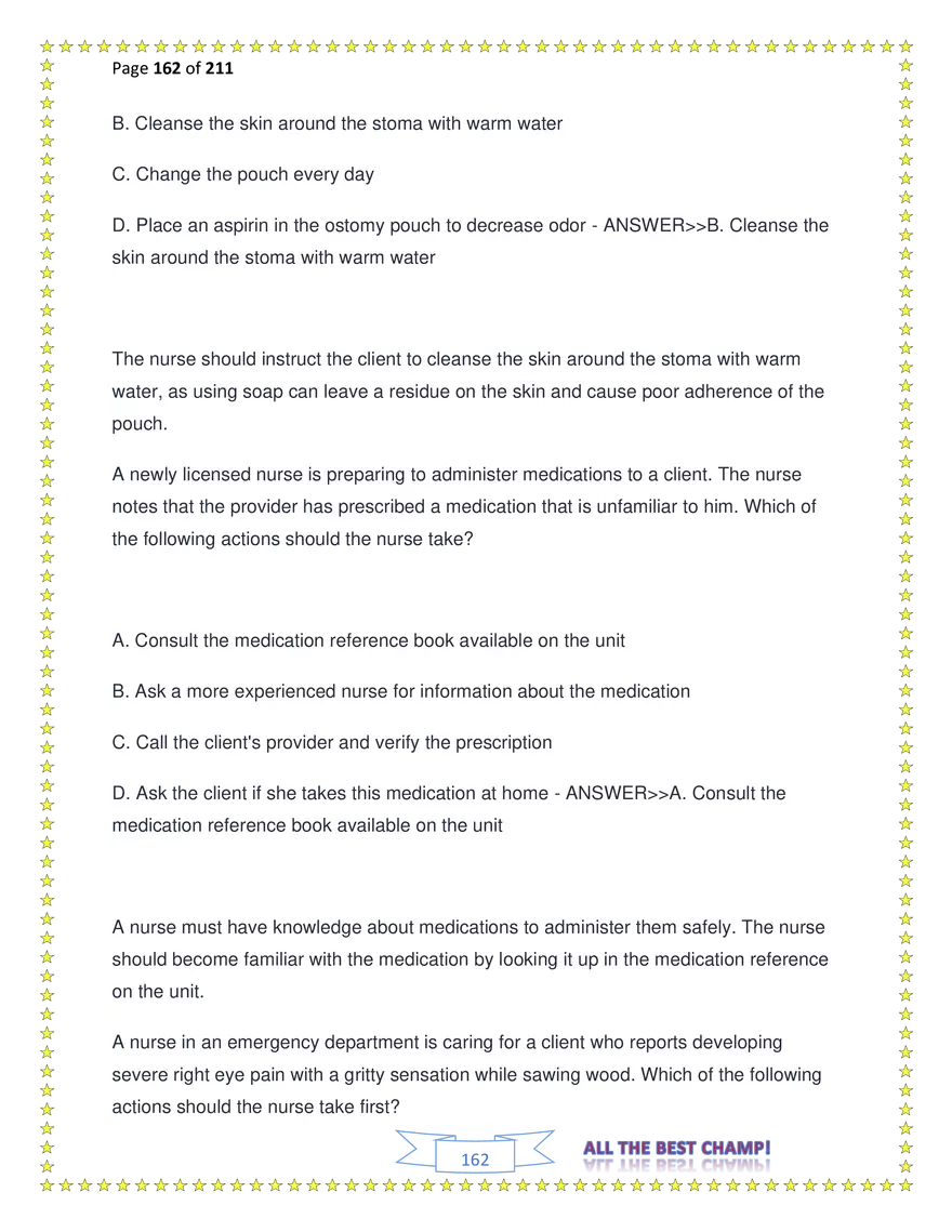 ATI Fundamentals Proctored Exam Test Bank - Page 71
