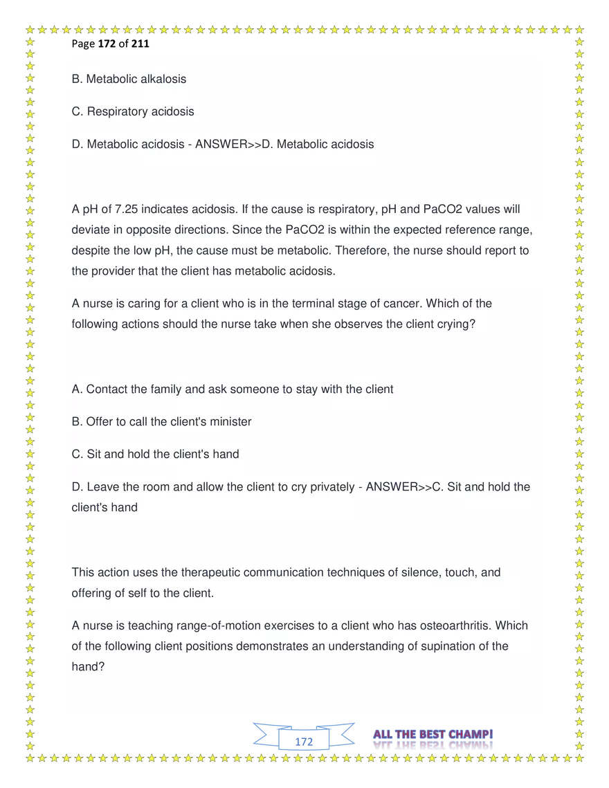 ATI Fundamentals Proctored Exam Test Bank - Page 82
