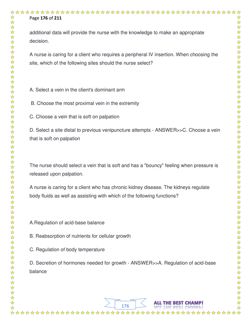 ATI Fundamentals Proctored Exam Test Bank - Page 86
