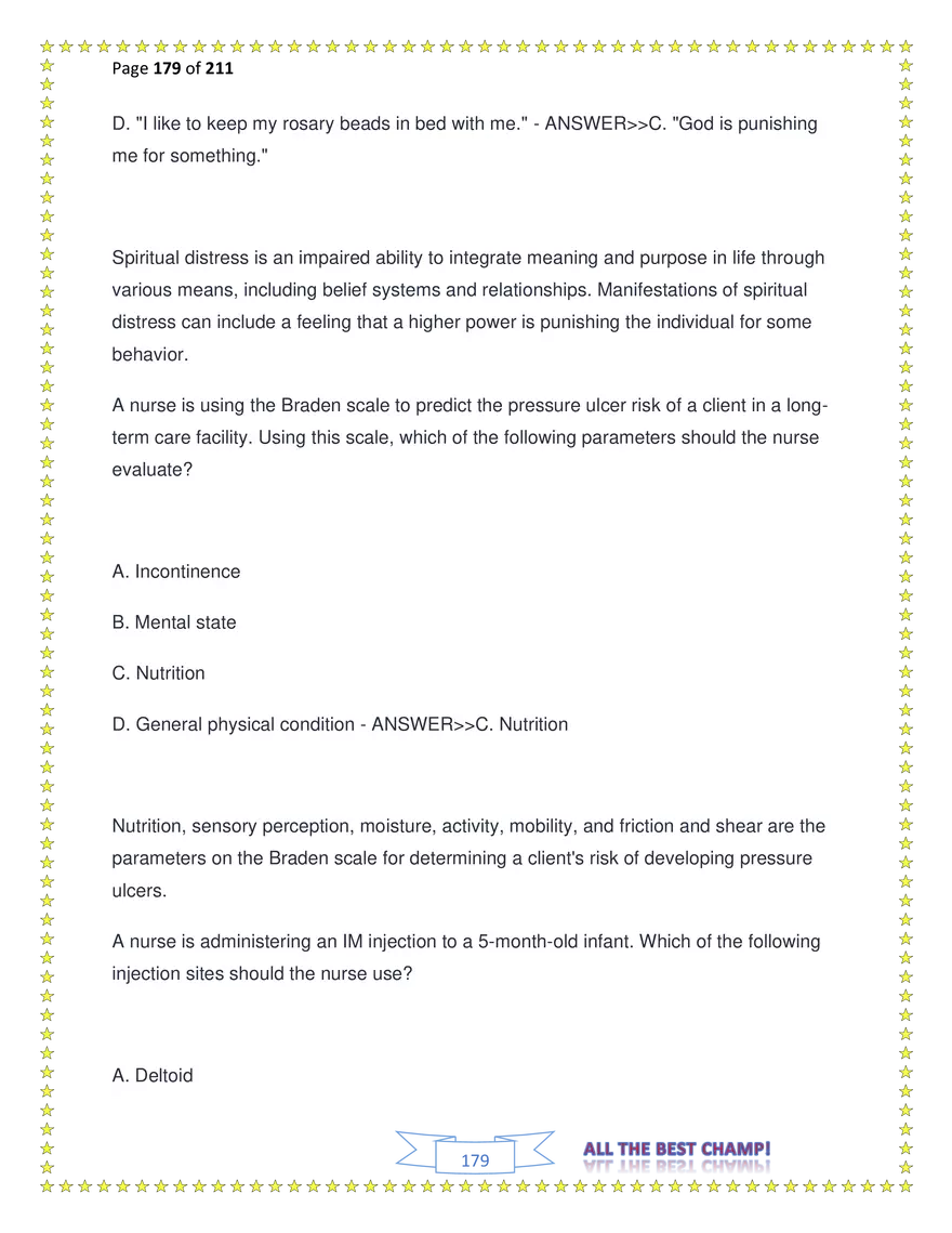 ATI Fundamentals Proctored Exam Test Bank - Page 89