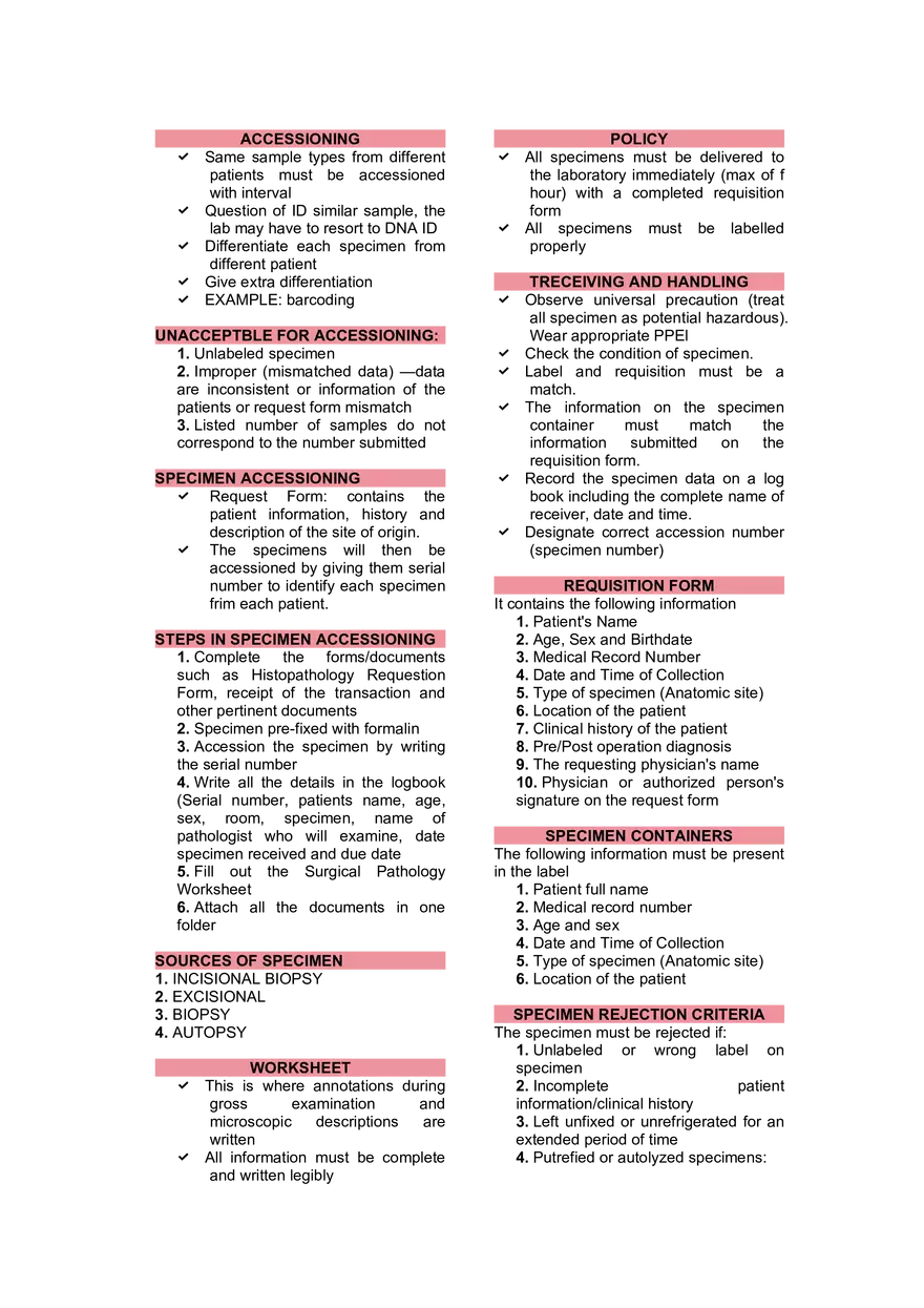 Histopathology Definition of Terms - Page 2