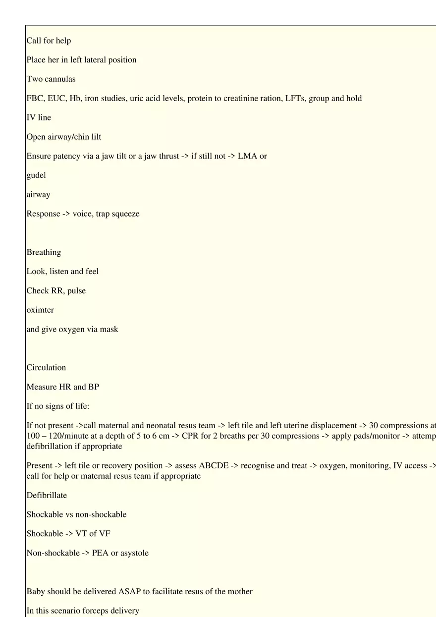 Maternal Collapse - Page 3