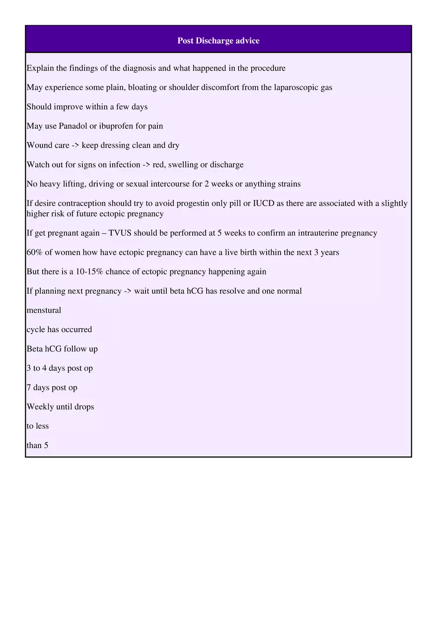Salpingectomy vs Salpingostomy - Page 3