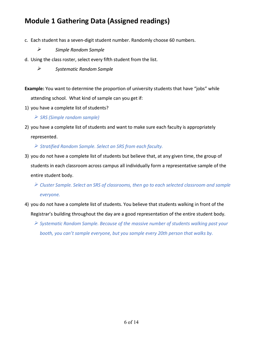 Module 1 - Gathering Data - Page 10