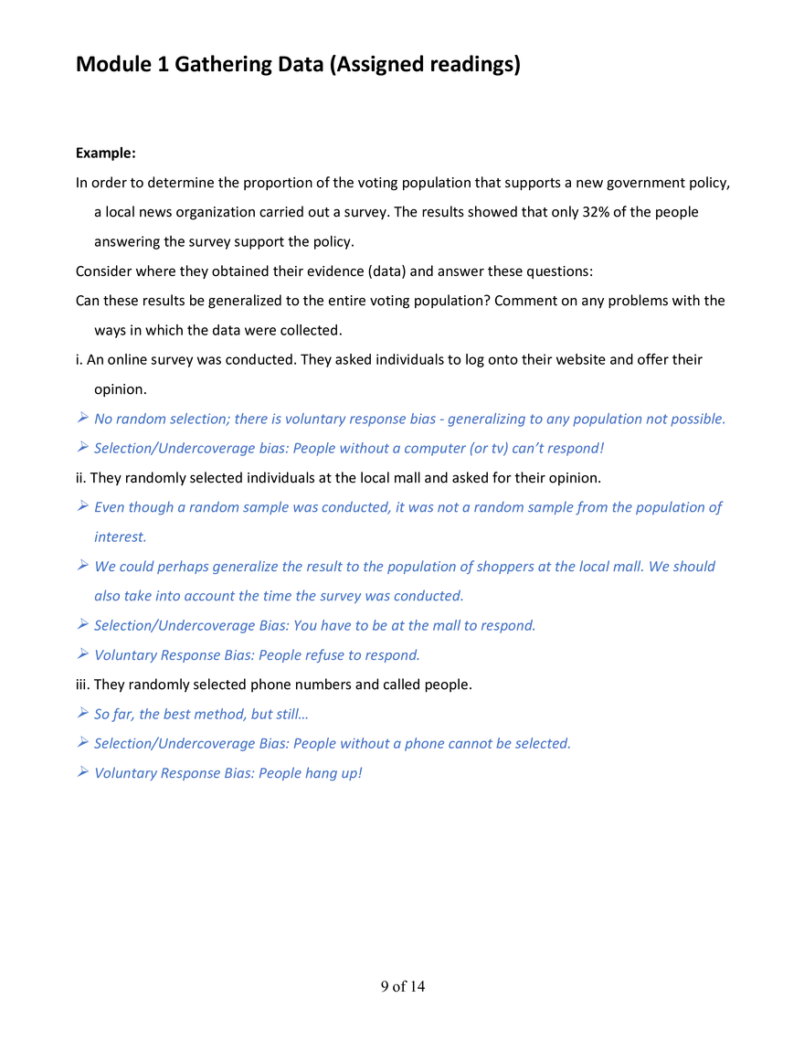 Module 1 - Gathering Data - Page 13