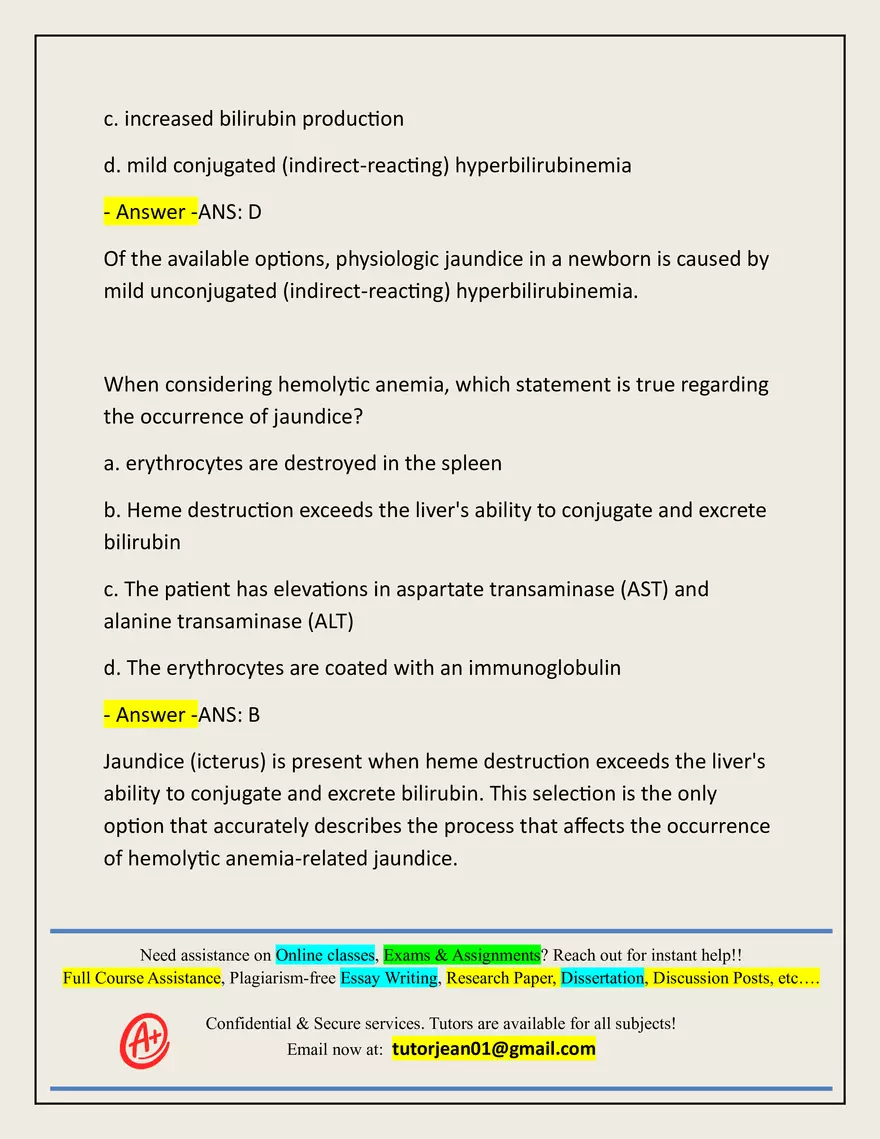 Advanced Patho Final Exam Actual 2025/2026 - Page 102