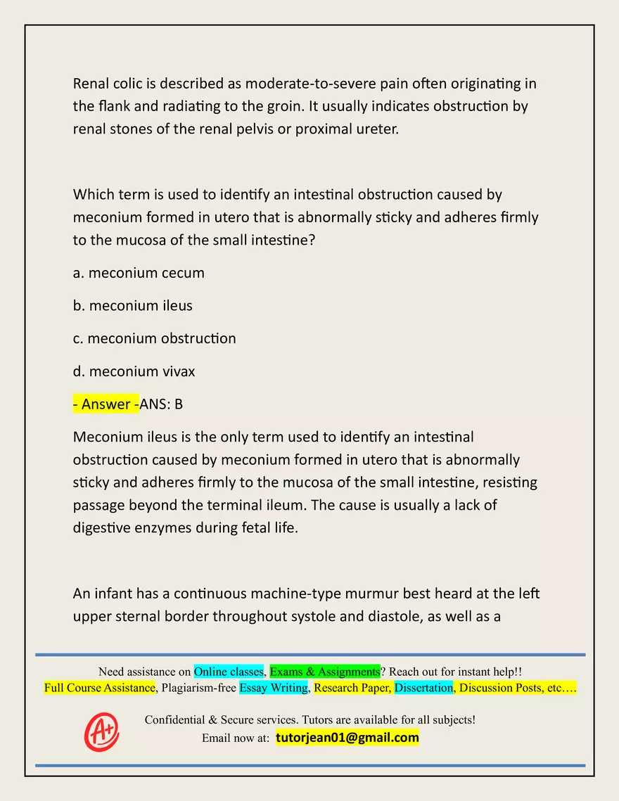 Advanced Patho Final Exam Actual 2025/2026 - Page 106