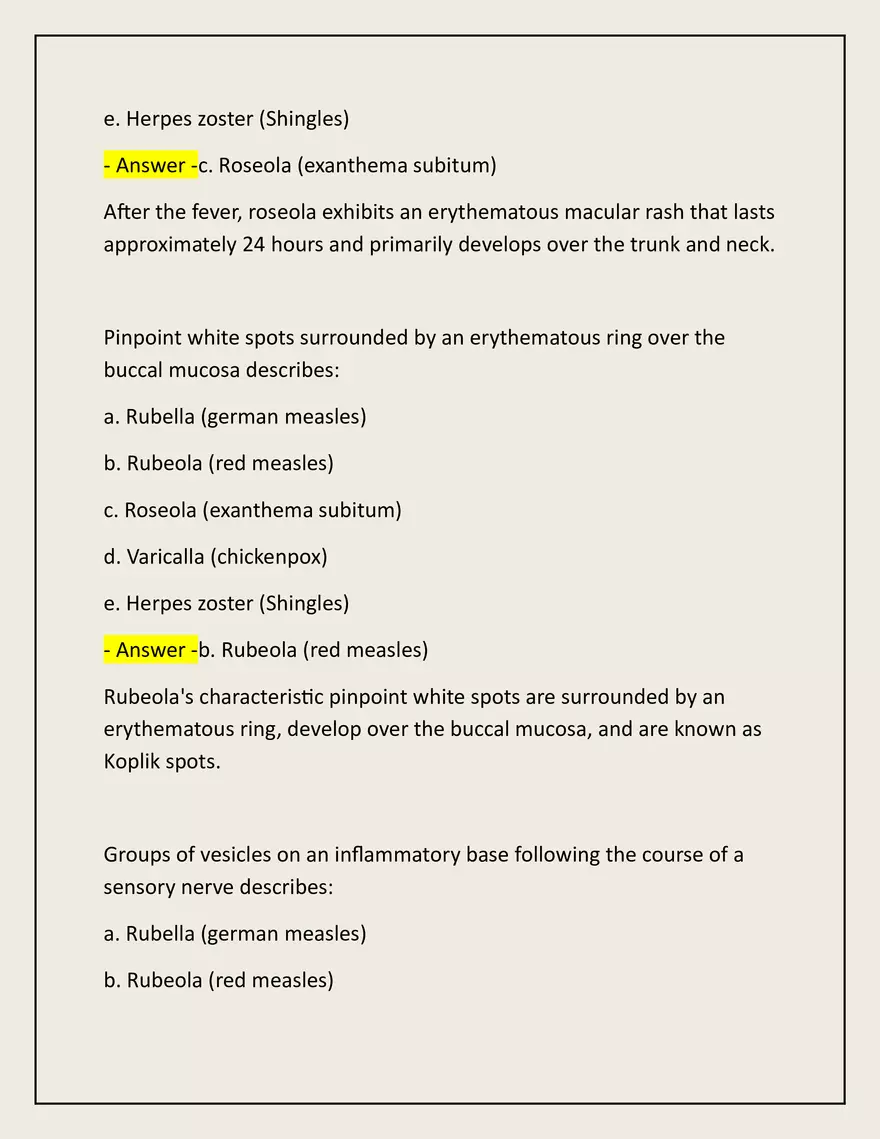 Advanced Patho Final Exam Actual 2025/2026 - Page 8