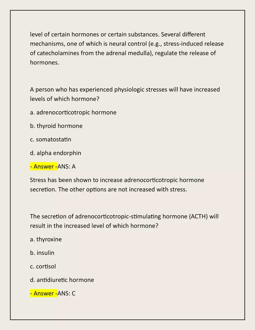 Advanced Patho Final Exam Actual 2025/2026 - Page 114