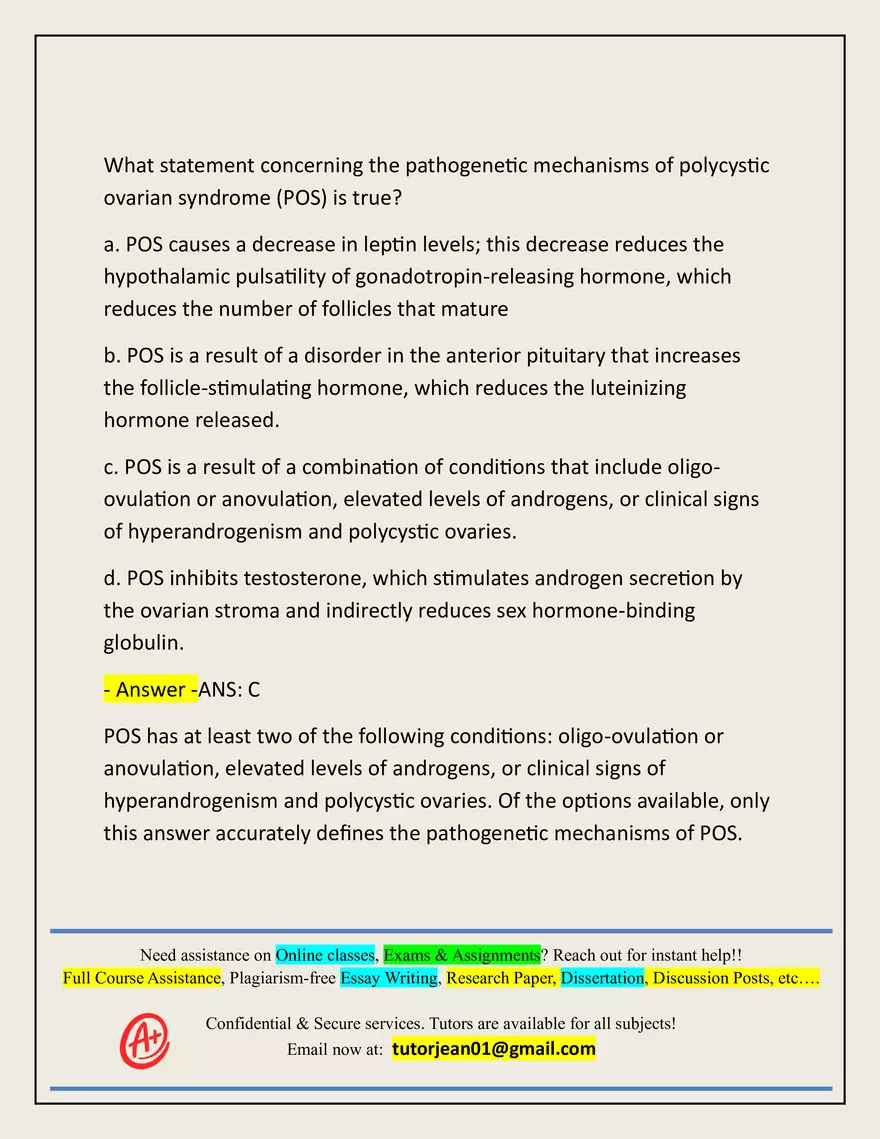 Advanced Patho Final Exam Actual 2025/2026 - Page 120