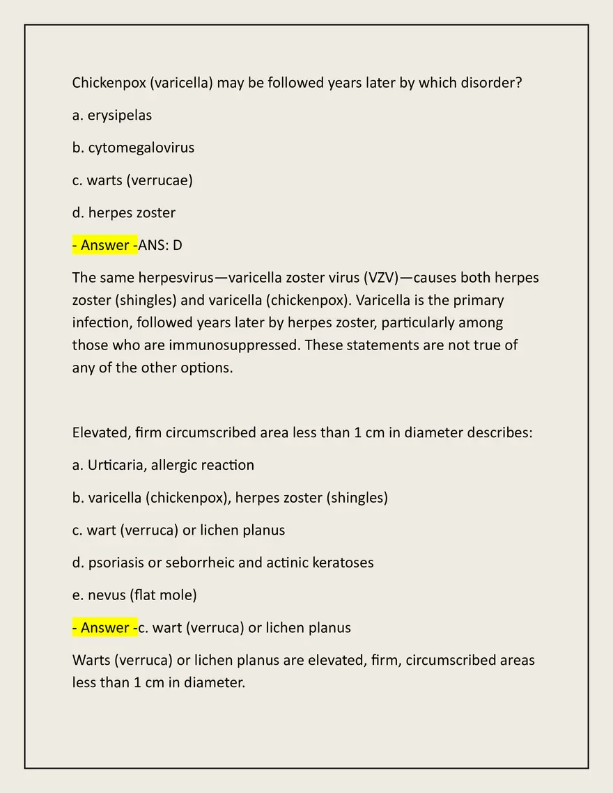 Advanced Patho Final Exam Actual 2025/2026 - Page 12