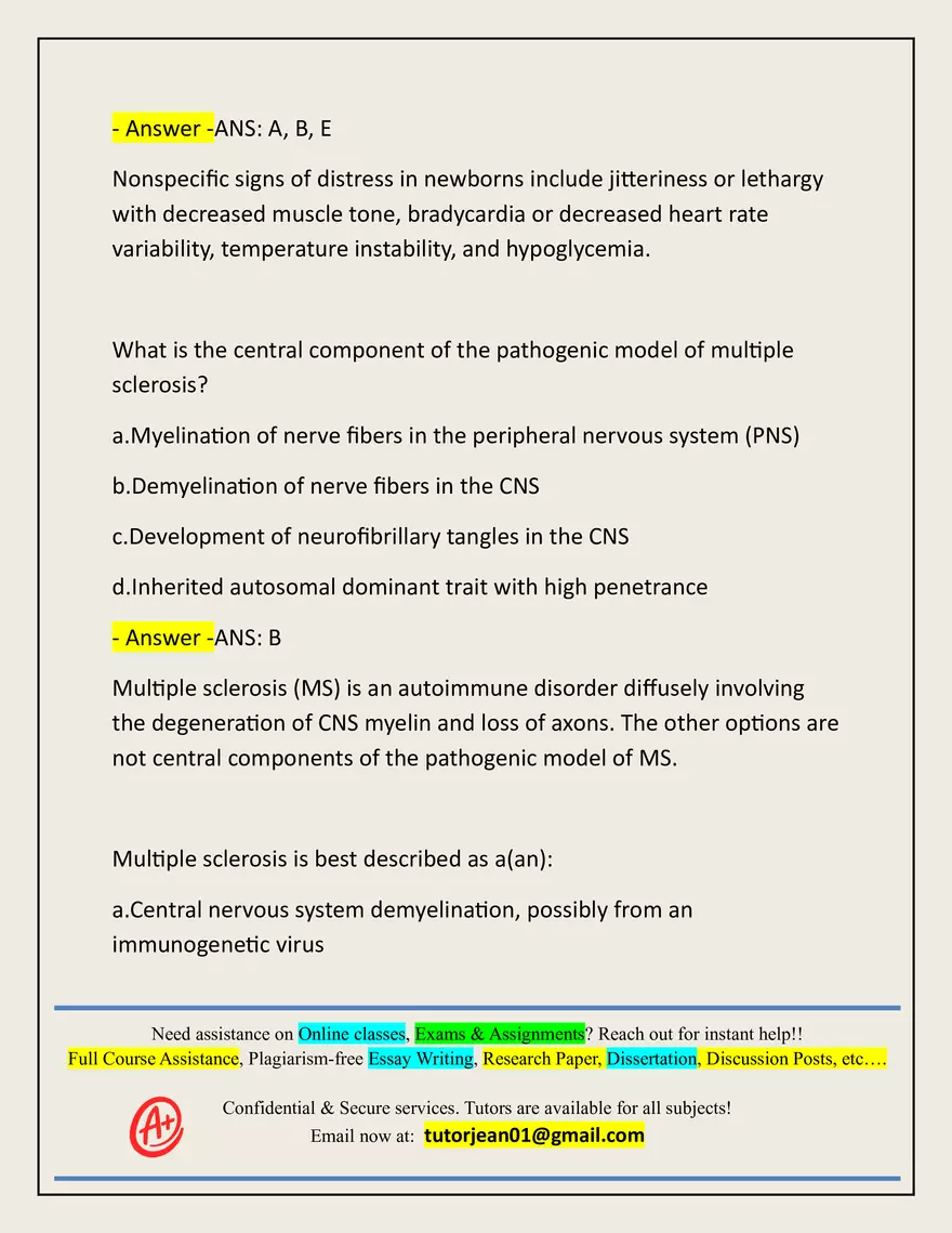 Advanced Patho Final Exam Actual 2025/2026 - Page 20