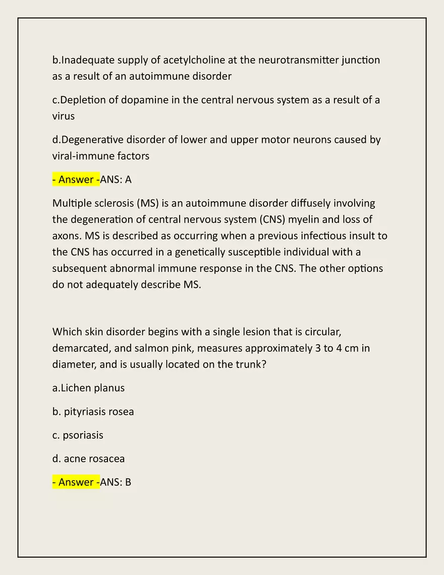 Advanced Patho Final Exam Actual 2025/2026 - Page 21