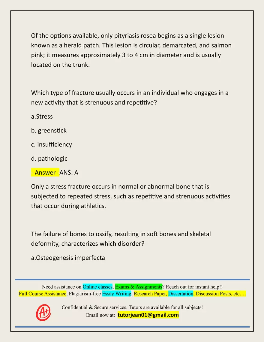 Advanced Patho Final Exam Actual 2025/2026 - Page 22