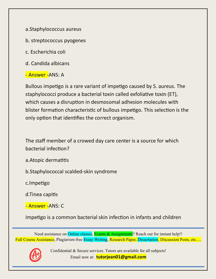 Advanced Patho Final Exam Actual 2025/2026 - Page 24