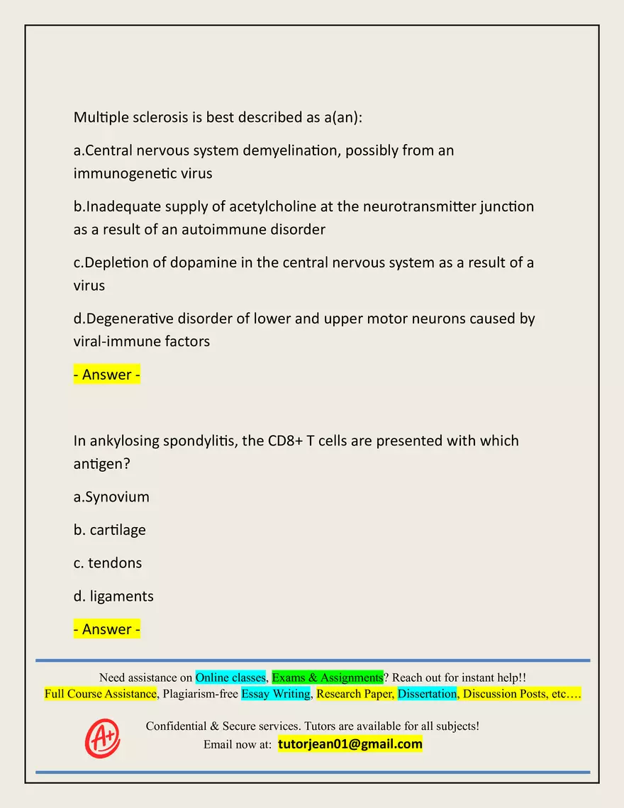 Advanced Patho Final Exam Actual 2025/2026 - Page 31