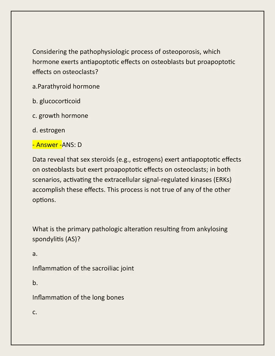 Advanced Patho Final Exam Actual 2025/2026 - Page 32