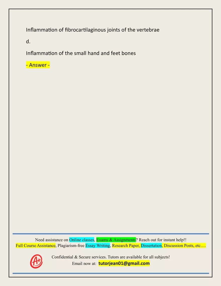 Advanced Patho Final Exam Actual 2025/2026 - Page 33