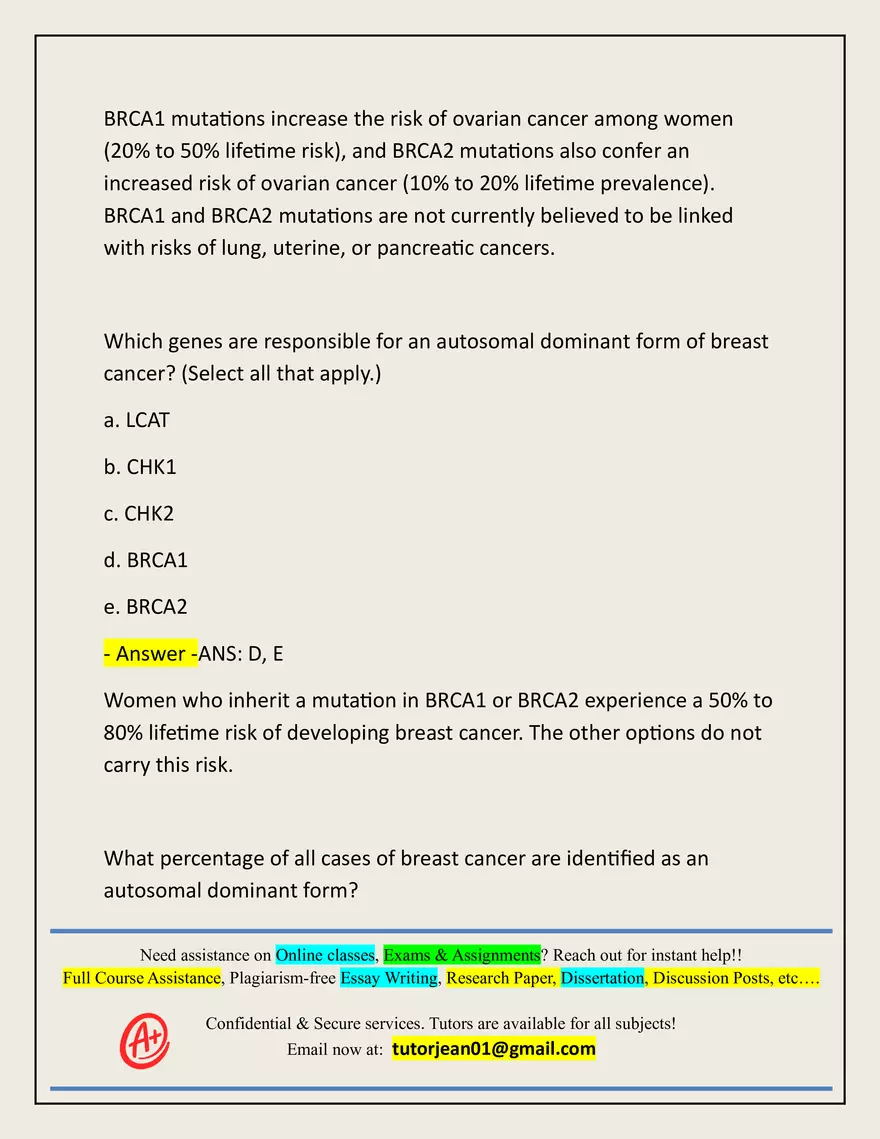 Advanced Patho Final Exam Actual 2025/2026 - Page 38