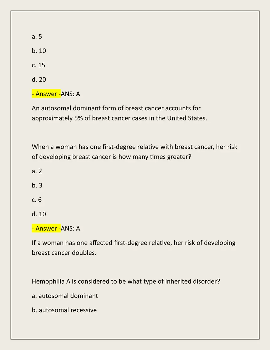 Advanced Patho Final Exam Actual 2025/2026 - Page 39