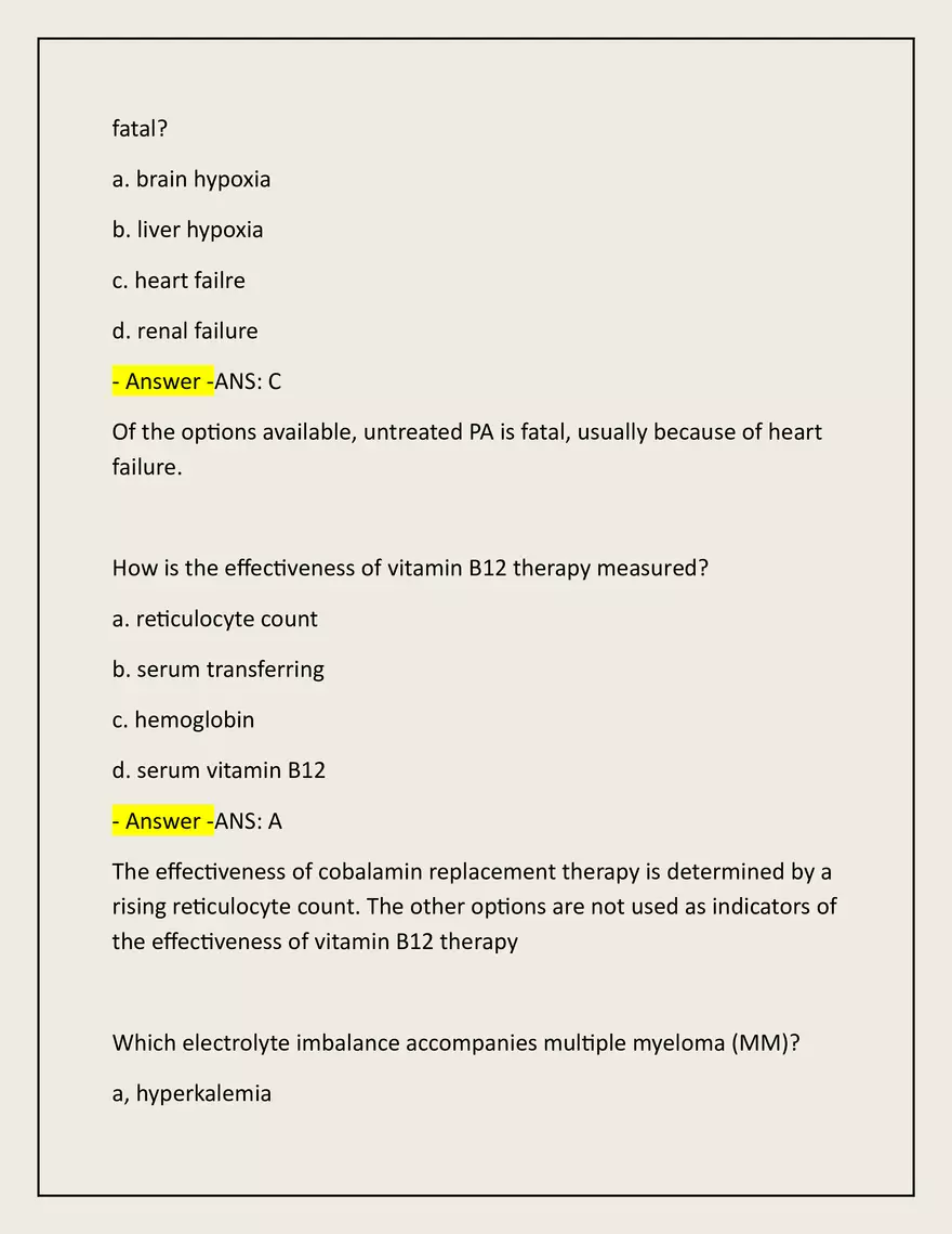 Advanced Patho Final Exam Actual 2025/2026 - Page 46