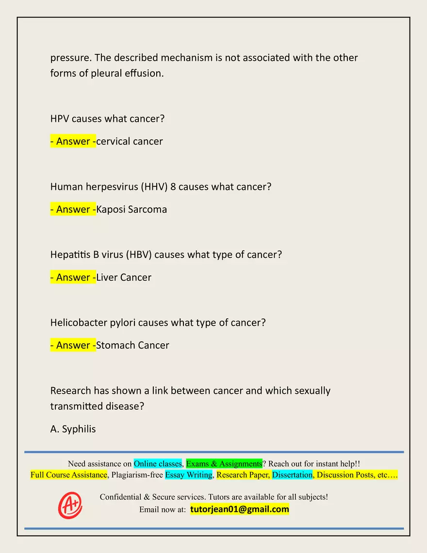 Advanced Patho Final Exam Actual 2025/2026 - Page 2