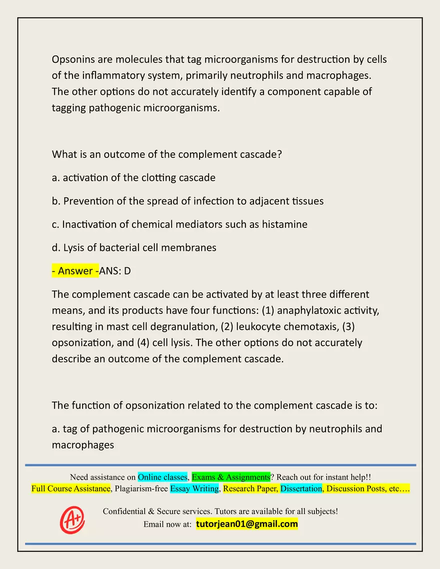 Advanced Patho Final Exam Actual 2025/2026 - Page 49