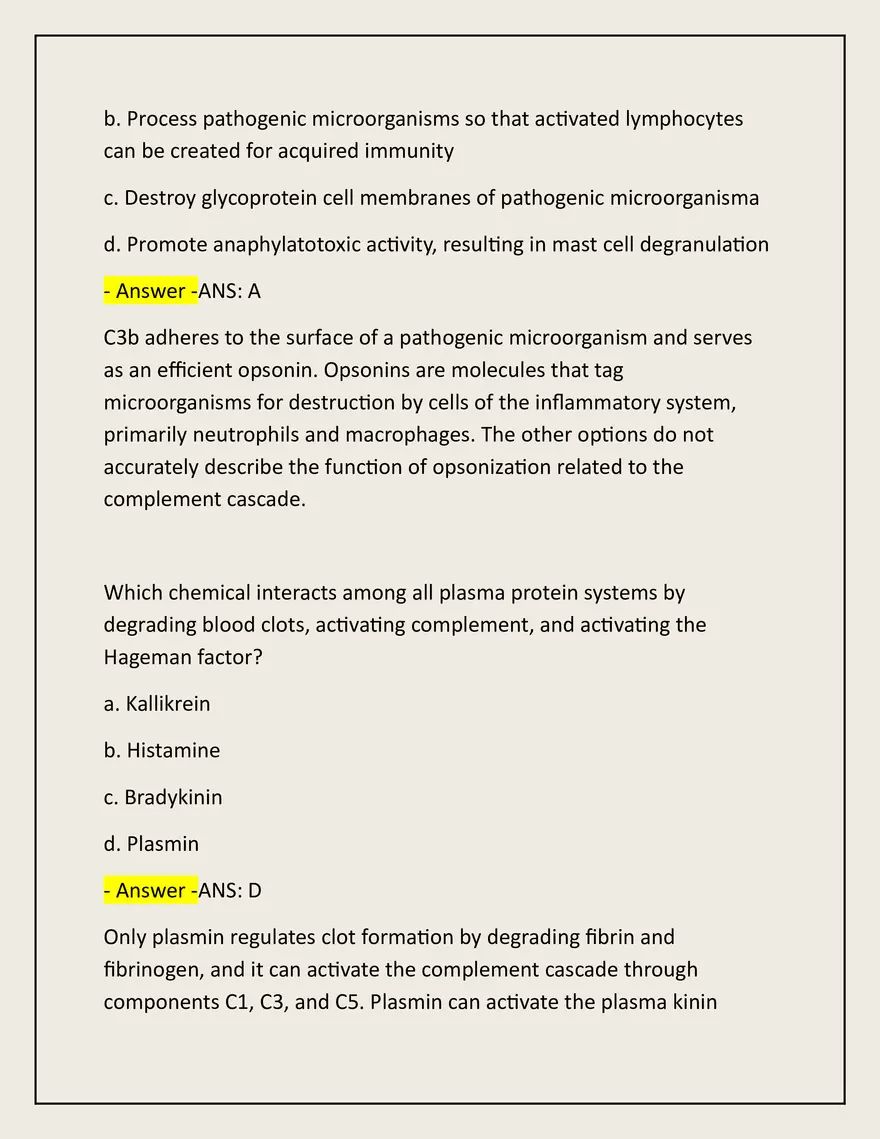 Advanced Patho Final Exam Actual 2025/2026 - Page 50