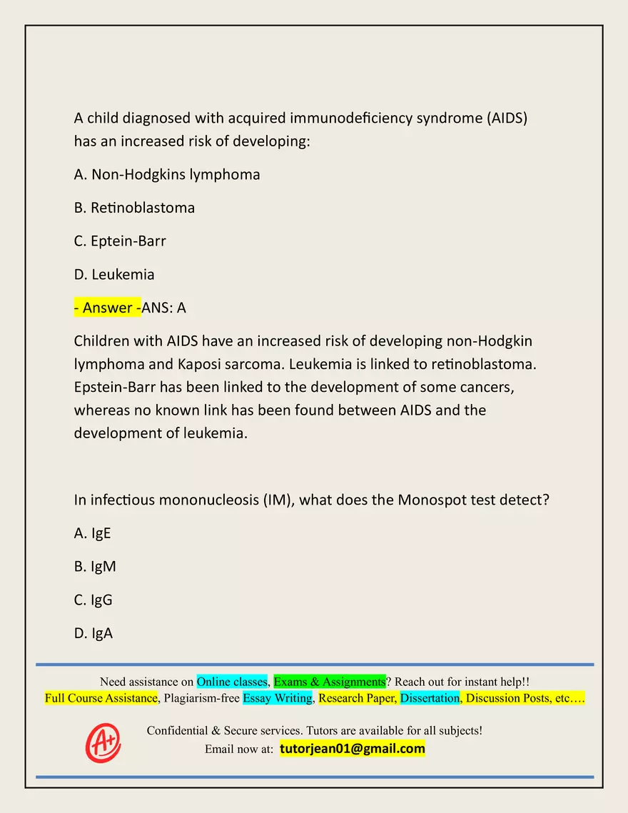 Advanced Patho Final Exam Actual 2025/2026 - Page 52