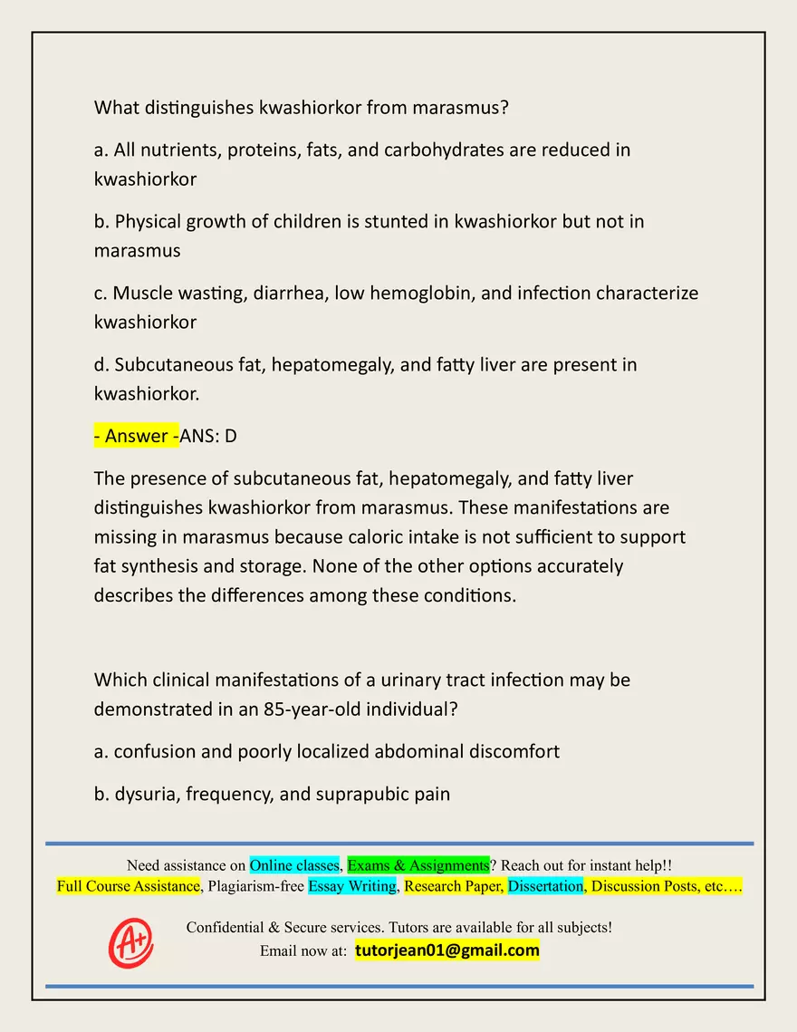Advanced Patho Final Exam Actual 2025/2026 - Page 54