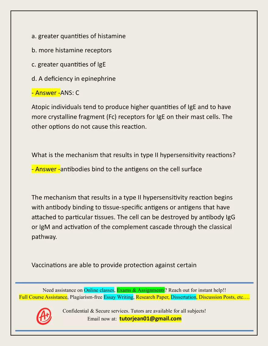 Advanced Patho Final Exam Actual 2025/2026 - Page 65